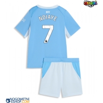 Otroški Nogometni dresi Manchester City Iliman Ndiaye #7 Domači 2026-27 Kratek Rokav (+ Kratke hlače)